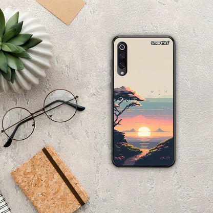 Pixel Sunset - Xiaomi Mi 9 θήκη