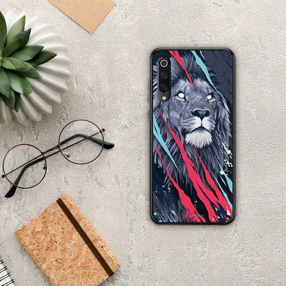 PopArt Lion Designer - Xiaomi Mi 9 θήκη