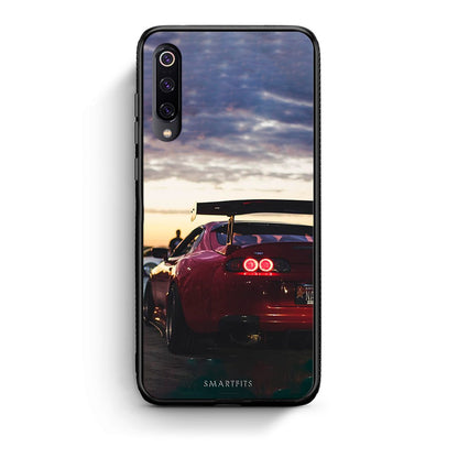 Xiaomi Mi 9 Racing Supra θήκη από τη Smartfits με σχέδιο στο πίσω μέρος και μαύρο περίβλημα | Smartphone case with colorful back and black bezels by Smartfits