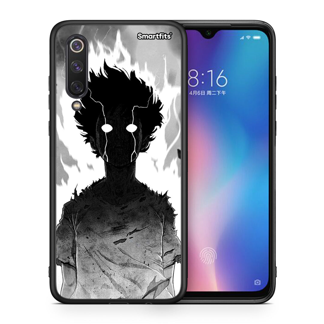 Θήκη Xiaomi Mi 9 SE Anime Boy από τη Smartfits με σχέδιο στο πίσω μέρος και μαύρο περίβλημα | Xiaomi Mi 9 SE Anime Boy case with colorful back and black bezels