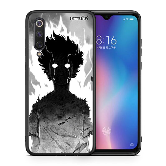 Θήκη Xiaomi Mi 9 SE Anime Boy από τη Smartfits με σχέδιο στο πίσω μέρος και μαύρο περίβλημα | Xiaomi Mi 9 SE Anime Boy case with colorful back and black bezels