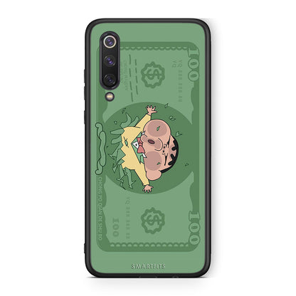 Xiaomi Mi 9 SE Big Money Θήκη Αγίου Βαλεντίνου από τη Smartfits με σχέδιο στο πίσω μέρος και μαύρο περίβλημα | Smartphone case with colorful back and black bezels by Smartfits