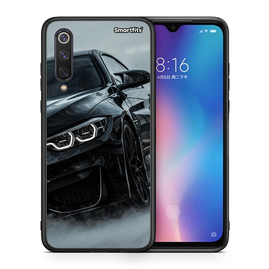 Θήκη Xiaomi Mi 9 SE Black BMW από τη Smartfits με σχέδιο στο πίσω μέρος και μαύρο περίβλημα | Xiaomi Mi 9 SE Black BMW case with colorful back and black bezels