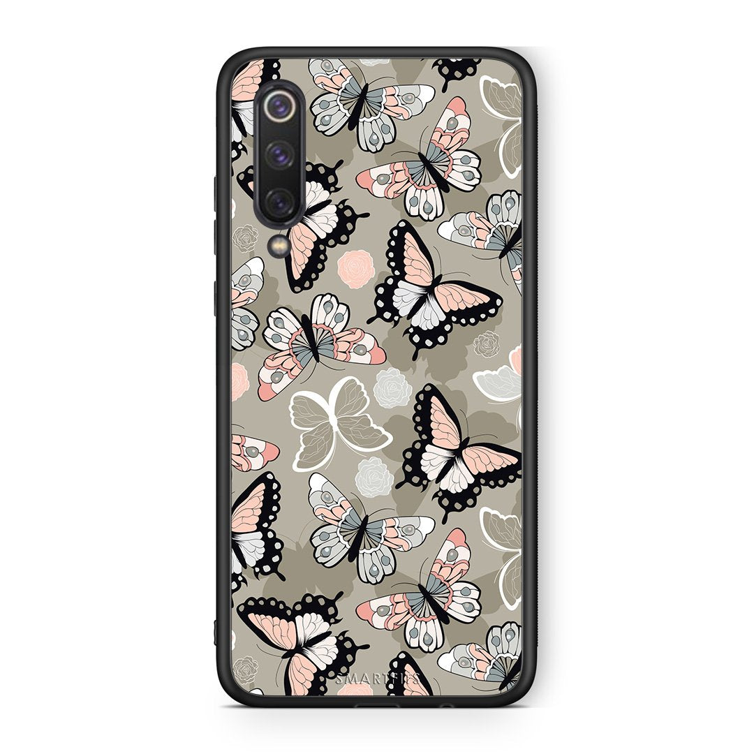 135 - Xiaomi Mi 9 SE  Butterflies Boho case, cover, bumper