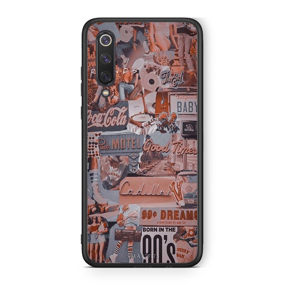 Xiaomi Mi 9 SE Born In 90s θήκη από τη Smartfits με σχέδιο στο πίσω μέρος και μαύρο περίβλημα | Smartphone case with colorful back and black bezels by Smartfits