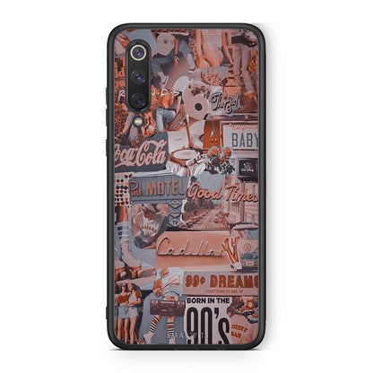 Xiaomi Mi 9 SE Born In 90s θήκη από τη Smartfits με σχέδιο στο πίσω μέρος και μαύρο περίβλημα | Smartphone case with colorful back and black bezels by Smartfits