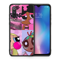 Thumbnail for Θήκη Αγίου Βαλεντίνου Xiaomi Mi 9 SE Bubble Girls από τη Smartfits με σχέδιο στο πίσω μέρος και μαύρο περίβλημα | Xiaomi Mi 9 SE Bubble Girls case with colorful back and black bezels