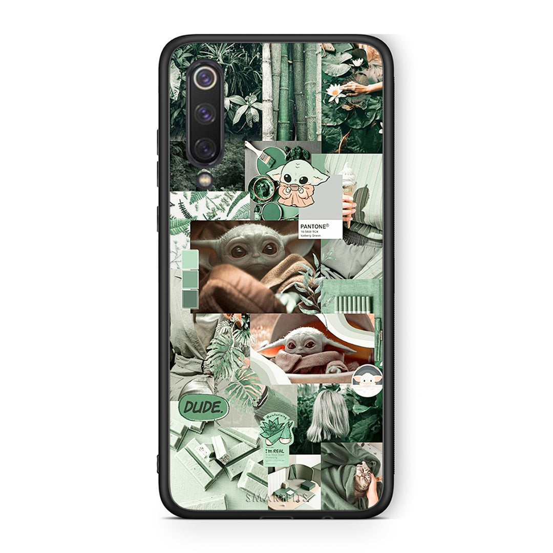 Xiaomi Mi 9 SE Collage Dude Θήκη Αγίου Βαλεντίνου από τη Smartfits με σχέδιο στο πίσω μέρος και μαύρο περίβλημα | Smartphone case with colorful back and black bezels by Smartfits