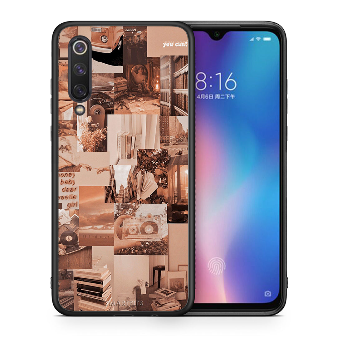 Θήκη Αγίου Βαλεντίνου Xiaomi Mi 9 SE Collage You Can από τη Smartfits με σχέδιο στο πίσω μέρος και μαύρο περίβλημα | Xiaomi Mi 9 SE Collage You Can case with colorful back and black bezels