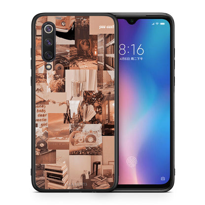Θήκη Αγίου Βαλεντίνου Xiaomi Mi 9 SE Collage You Can από τη Smartfits με σχέδιο στο πίσω μέρος και μαύρο περίβλημα | Xiaomi Mi 9 SE Collage You Can case with colorful back and black bezels