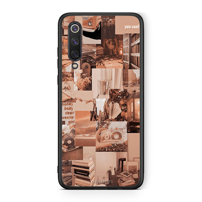 Xiaomi Mi 9 SE Collage You Can Θήκη Αγίου Βαλεντίνου από τη Smartfits με σχέδιο στο πίσω μέρος και μαύρο περίβλημα | Smartphone case with colorful back and black bezels by Smartfits