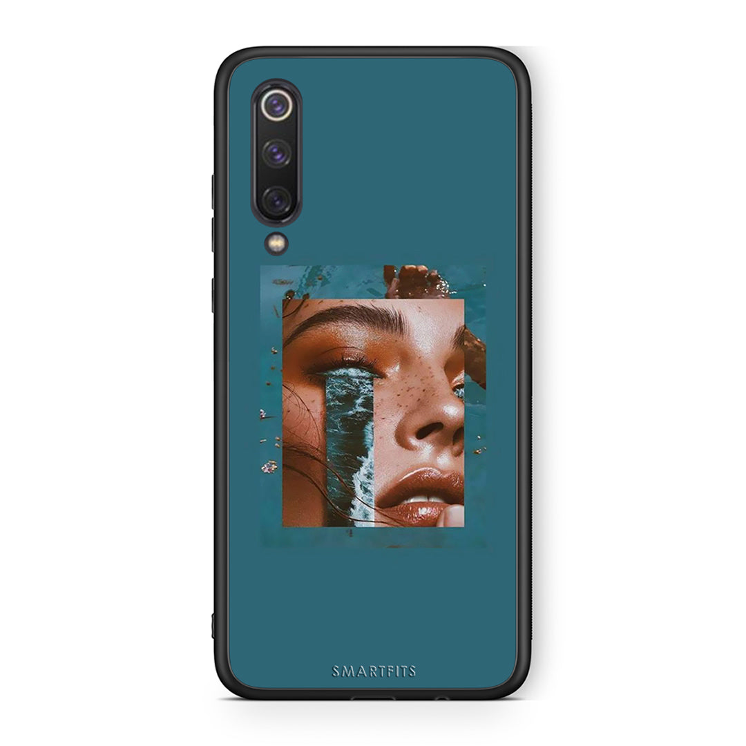 Xiaomi Mi 9 SE Cry An Ocean θήκη από τη Smartfits με σχέδιο στο πίσω μέρος και μαύρο περίβλημα | Smartphone case with colorful back and black bezels by Smartfits