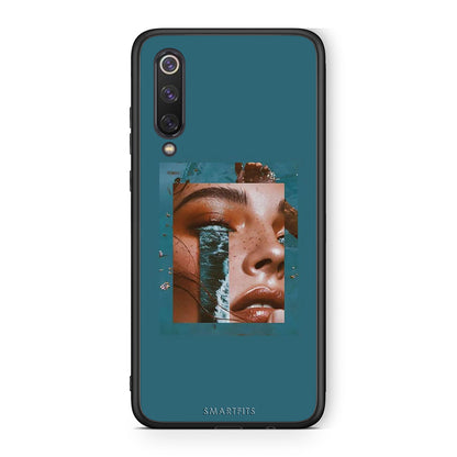 Xiaomi Mi 9 SE Cry An Ocean θήκη από τη Smartfits με σχέδιο στο πίσω μέρος και μαύρο περίβλημα | Smartphone case with colorful back and black bezels by Smartfits
