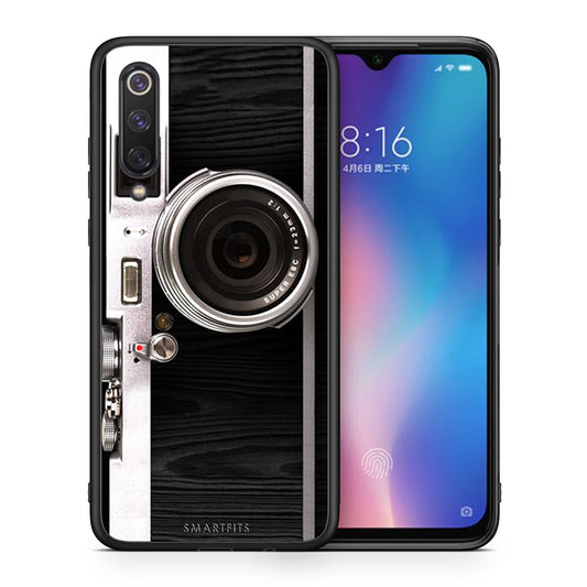 Θήκη Xiaomi Mi 9 SE Emily In Paris από τη Smartfits με σχέδιο στο πίσω μέρος και μαύρο περίβλημα | Xiaomi Mi 9 SE Emily In Paris case with colorful back and black bezels