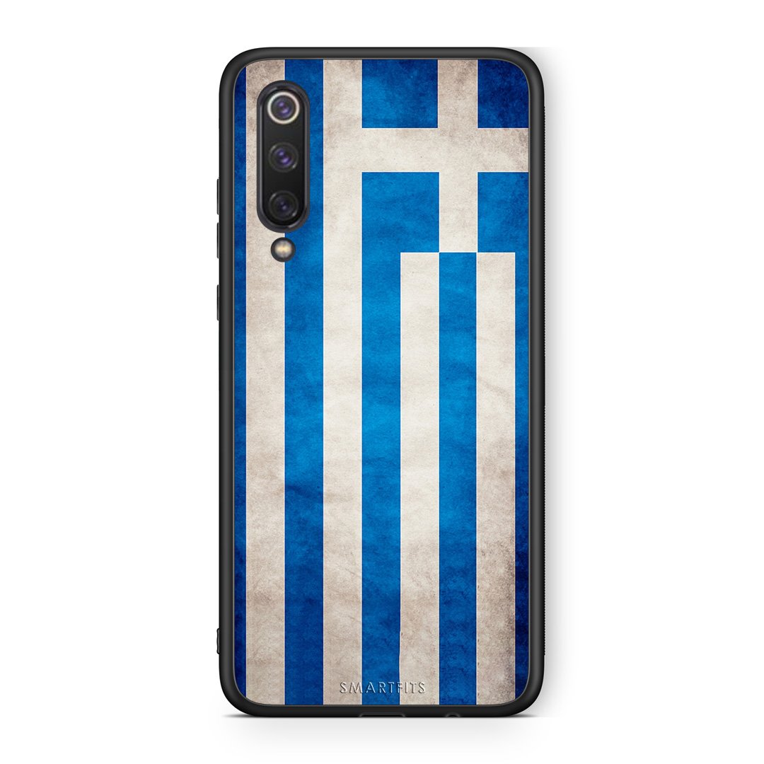 4 - Xiaomi Mi 9 SE Greece Flag case, cover, bumper