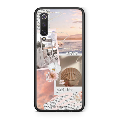 Xiaomi Mi 9 SE Golden Hour Θήκη Αγίου Βαλεντίνου από τη Smartfits με σχέδιο στο πίσω μέρος και μαύρο περίβλημα | Smartphone case with colorful back and black bezels by Smartfits