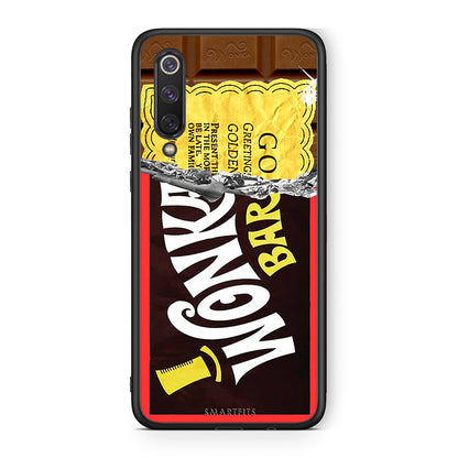 Xiaomi Mi 9 SE Golden Ticket θήκη από τη Smartfits με σχέδιο στο πίσω μέρος και μαύρο περίβλημα | Smartphone case with colorful back and black bezels by Smartfits