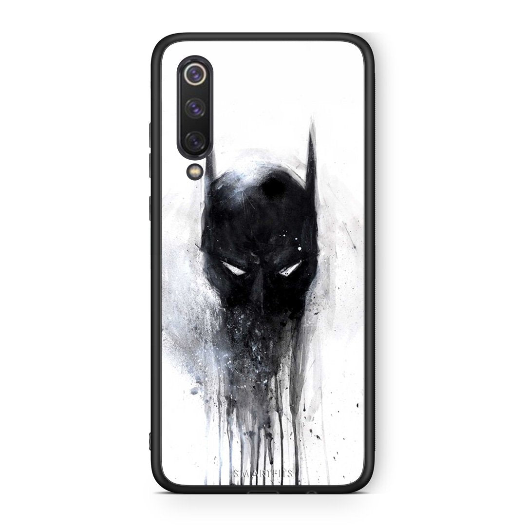 4 - Xiaomi Mi 9 SE Paint Bat Hero case, cover, bumper