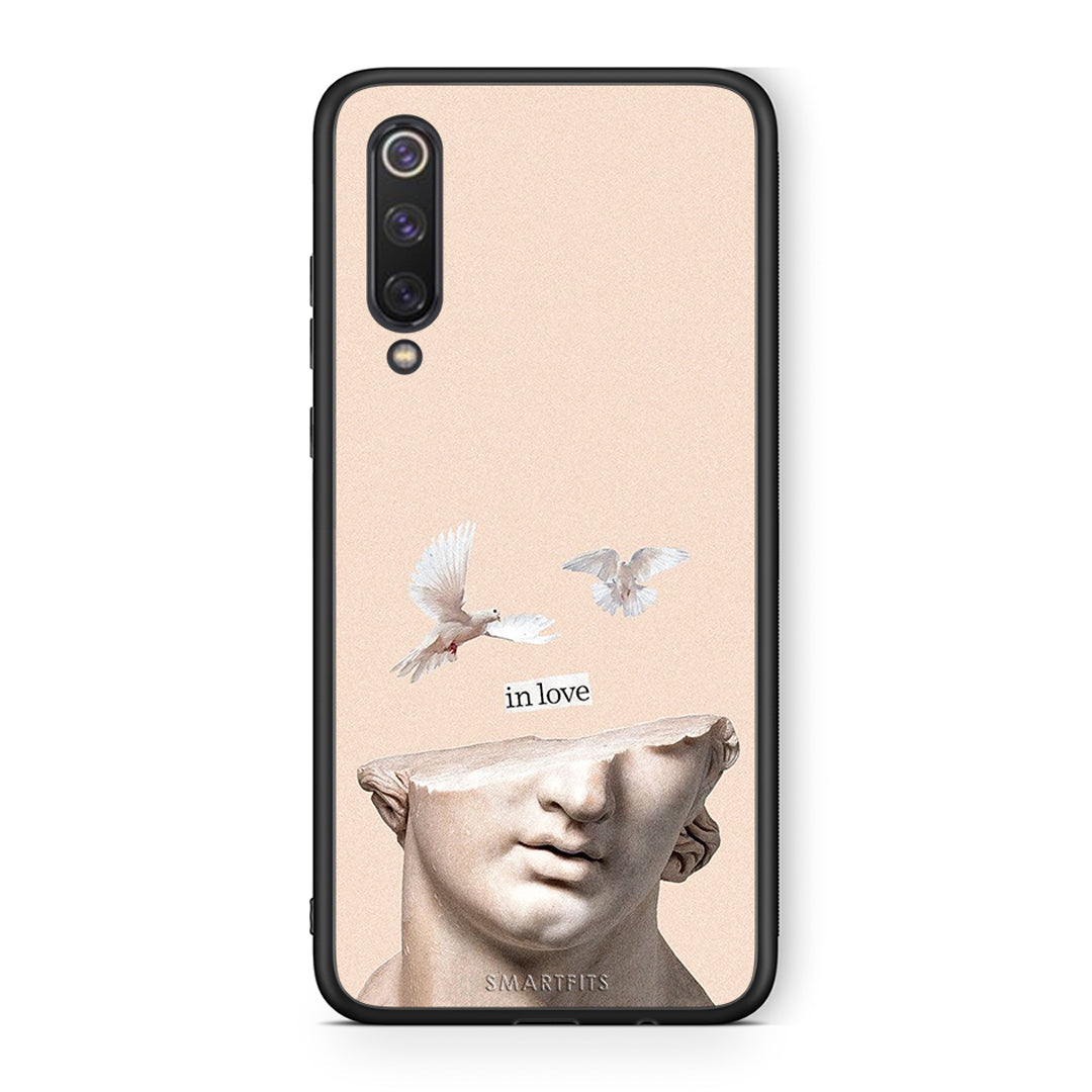 Xiaomi Mi 9 SE In Love θήκη από τη Smartfits με σχέδιο στο πίσω μέρος και μαύρο περίβλημα | Smartphone case with colorful back and black bezels by Smartfits