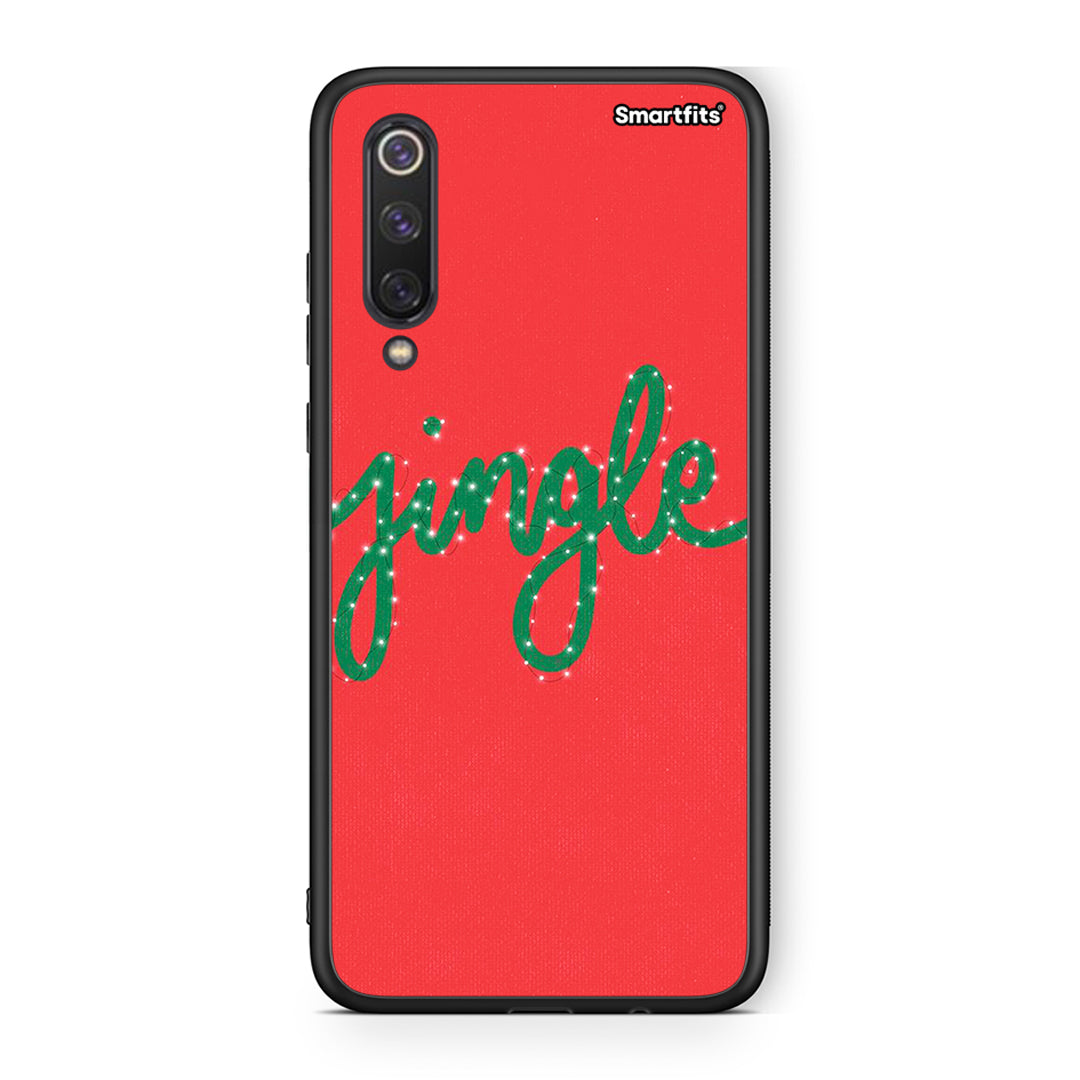 Xiaomi Mi 9 SE Jingle Xmas θήκη από τη Smartfits με σχέδιο στο πίσω μέρος και μαύρο περίβλημα | Smartphone case with colorful back and black bezels by Smartfits
