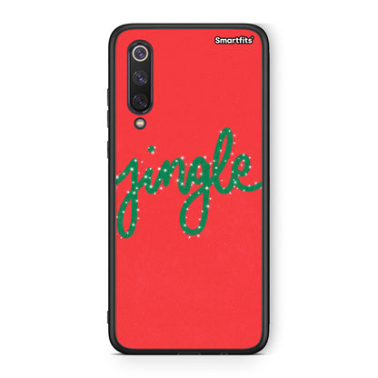 Xiaomi Mi 9 SE Jingle Xmas θήκη από τη Smartfits με σχέδιο στο πίσω μέρος και μαύρο περίβλημα | Smartphone case with colorful back and black bezels by Smartfits