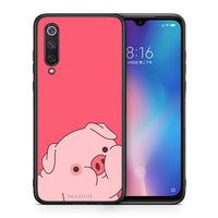Thumbnail for Θήκη Αγίου Βαλεντίνου Xiaomi Mi 9 SE Pig Love 1 από τη Smartfits με σχέδιο στο πίσω μέρος και μαύρο περίβλημα | Xiaomi Mi 9 SE Pig Love 1 case with colorful back and black bezels