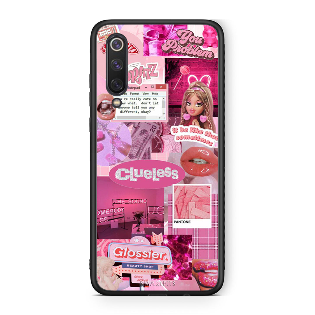 Xiaomi Mi 9 SE Pink Love Θήκη Αγίου Βαλεντίνου από τη Smartfits με σχέδιο στο πίσω μέρος και μαύρο περίβλημα | Smartphone case with colorful back and black bezels by Smartfits