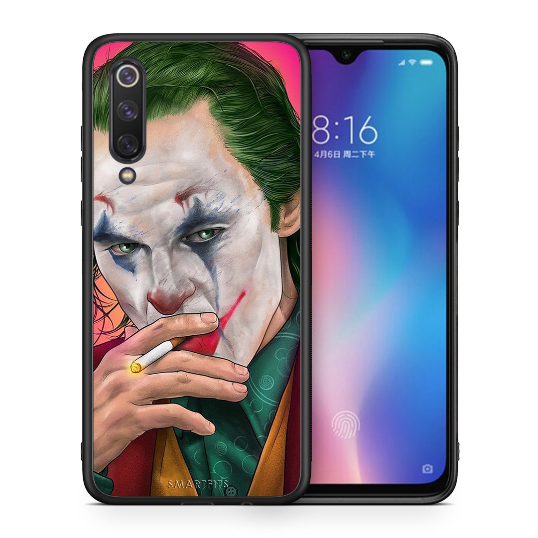 Θήκη Xiaomi Mi 9 SE JokesOnU PopArt από τη Smartfits με σχέδιο στο πίσω μέρος και μαύρο περίβλημα | Xiaomi Mi 9 SE JokesOnU PopArt case with colorful back and black bezels