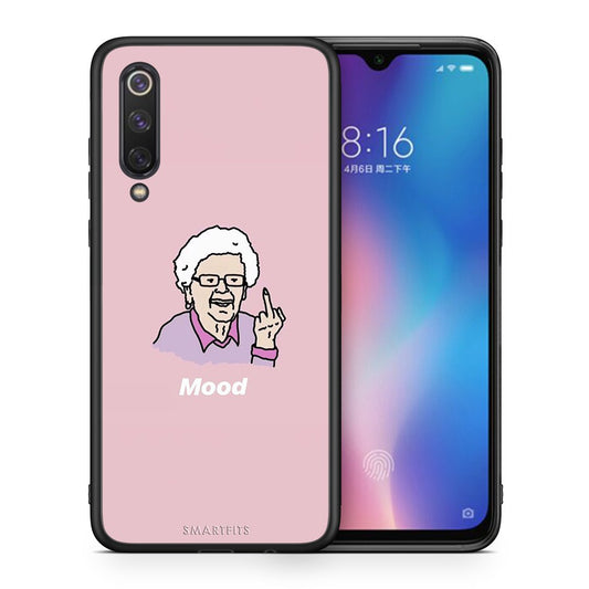 Θήκη Xiaomi Mi 9 SE Mood PopArt από τη Smartfits με σχέδιο στο πίσω μέρος και μαύρο περίβλημα | Xiaomi Mi 9 SE Mood PopArt case with colorful back and black bezels