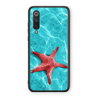 Thumbnail for Xiaomi Mi 9 SE Red Starfish Θήκη από τη Smartfits με σχέδιο στο πίσω μέρος και μαύρο περίβλημα | Smartphone case with colorful back and black bezels by Smartfits