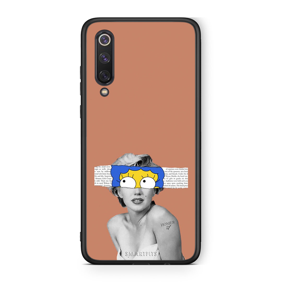 Xiaomi Mi 9 SE Sim Merilyn θήκη από τη Smartfits με σχέδιο στο πίσω μέρος και μαύρο περίβλημα | Smartphone case with colorful back and black bezels by Smartfits