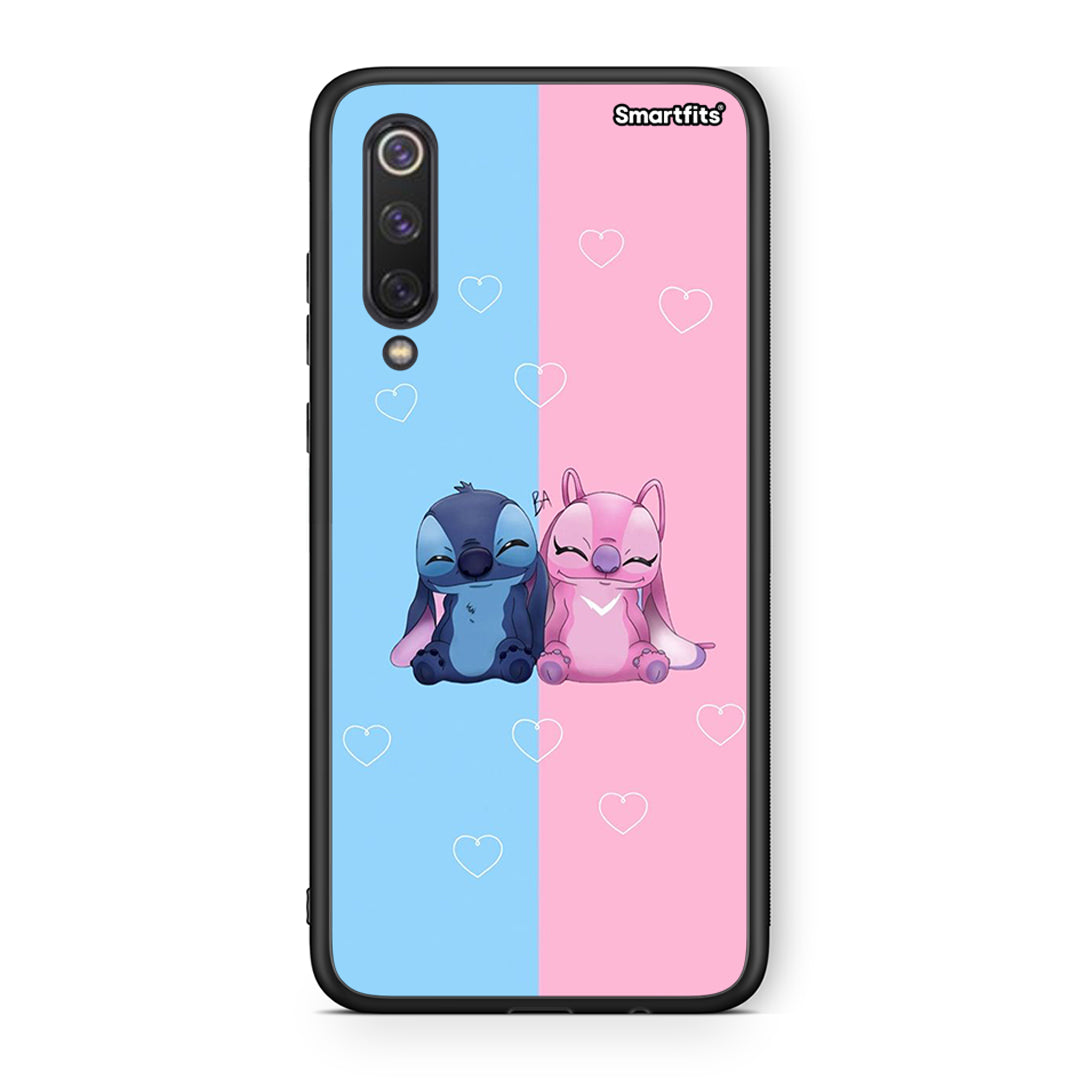 Xiaomi Mi 9 SE Stitch And Angel θήκη από τη Smartfits με σχέδιο στο πίσω μέρος και μαύρο περίβλημα | Smartphone case with colorful back and black bezels by Smartfits