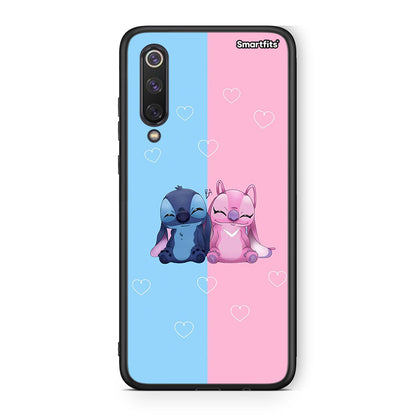 Xiaomi Mi 9 SE Stitch And Angel θήκη από τη Smartfits με σχέδιο στο πίσω μέρος και μαύρο περίβλημα | Smartphone case with colorful back and black bezels by Smartfits