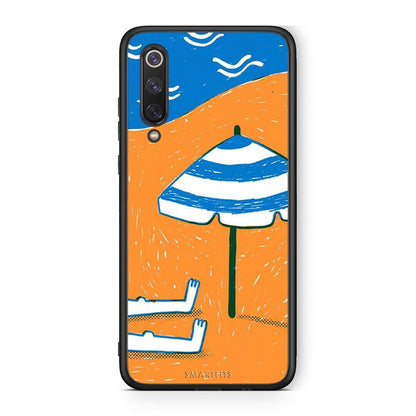 Xiaomi Mi 9 SE Summering Θήκη από τη Smartfits με σχέδιο στο πίσω μέρος και μαύρο περίβλημα | Smartphone case with colorful back and black bezels by Smartfits