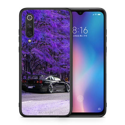 Θήκη Αγίου Βαλεντίνου Xiaomi Mi 9 SE Super Car από τη Smartfits με σχέδιο στο πίσω μέρος και μαύρο περίβλημα | Xiaomi Mi 9 SE Super Car case with colorful back and black bezels