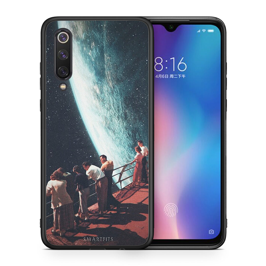 Θήκη Xiaomi Mi 9 SE Surreal View από τη Smartfits με σχέδιο στο πίσω μέρος και μαύρο περίβλημα | Xiaomi Mi 9 SE Surreal View case with colorful back and black bezels