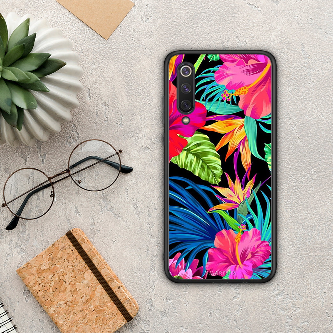 Tropical Flowers - Xiaomi Mi 9 SE θήκη