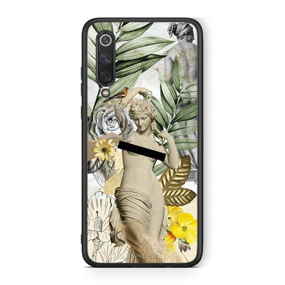 Xiaomi Mi 9 SE Woman Statue θήκη από τη Smartfits με σχέδιο στο πίσω μέρος και μαύρο περίβλημα | Smartphone case with colorful back and black bezels by Smartfits