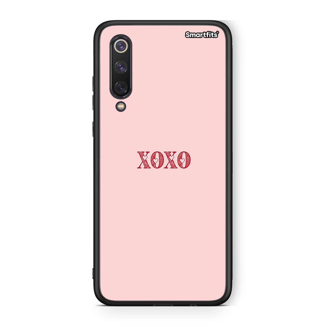 Xiaomi Mi 9 SE XOXO Love θήκη από τη Smartfits με σχέδιο στο πίσω μέρος και μαύρο περίβλημα | Smartphone case with colorful back and black bezels by Smartfits