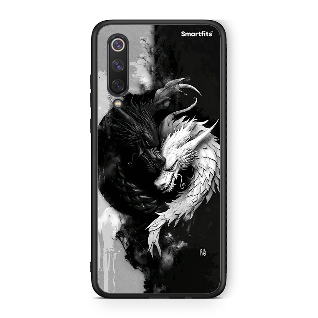 Xiaomi Mi 9 SE Yin Yang Θήκη από τη Smartfits με σχέδιο στο πίσω μέρος και μαύρο περίβλημα | Smartphone case with colorful back and black bezels by Smartfits