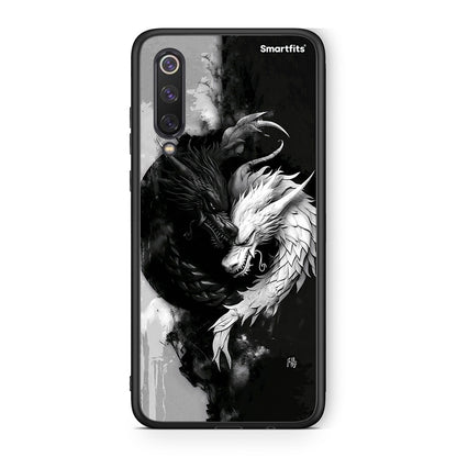 Xiaomi Mi 9 SE Yin Yang Θήκη από τη Smartfits με σχέδιο στο πίσω μέρος και μαύρο περίβλημα | Smartphone case with colorful back and black bezels by Smartfits