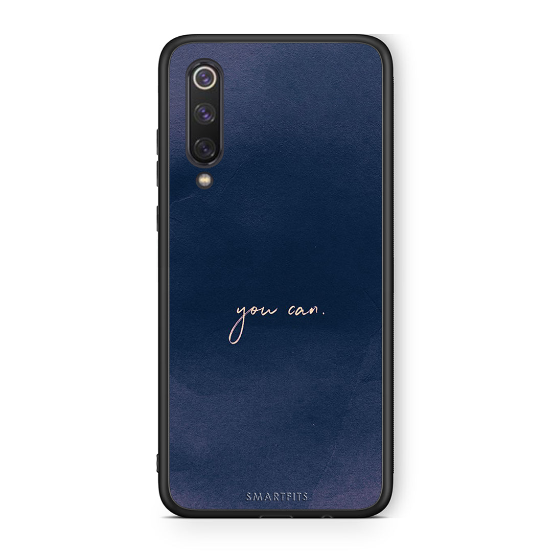 Xiaomi Mi 9 SE You Can θήκη από τη Smartfits με σχέδιο στο πίσω μέρος και μαύρο περίβλημα | Smartphone case with colorful back and black bezels by Smartfits