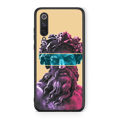 Xiaomi Mi 9 SE Zeus Art Θήκη Αγίου Βαλεντίνου από τη Smartfits με σχέδιο στο πίσω μέρος και μαύρο περίβλημα | Smartphone case with colorful back and black bezels by Smartfits