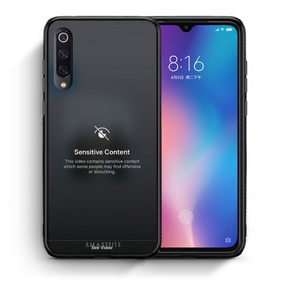 Θήκη Xiaomi Mi 9 Sensitive Content από τη Smartfits με σχέδιο στο πίσω μέρος και μαύρο περίβλημα | Xiaomi Mi 9 Sensitive Content case with colorful back and black bezels