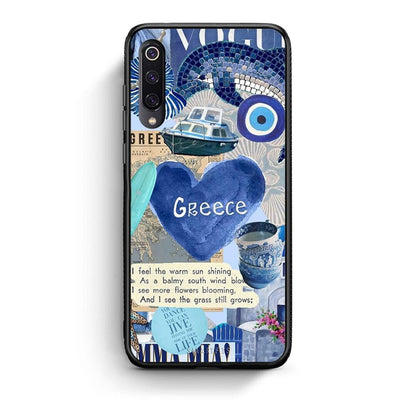 Xiaomi Mi 9 Summer In Greece Θήκη από τη Smartfits με σχέδιο στο πίσω μέρος και μαύρο περίβλημα | Smartphone case with colorful back and black bezels by Smartfits