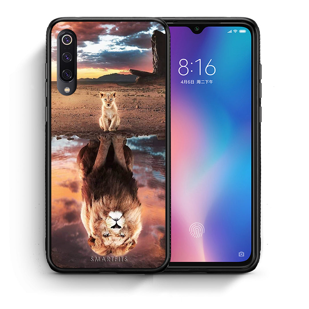Θήκη Αγίου Βαλεντίνου Xiaomi Mi 9 Sunset Dreams από τη Smartfits με σχέδιο στο πίσω μέρος και μαύρο περίβλημα | Xiaomi Mi 9 Sunset Dreams case with colorful back and black bezels