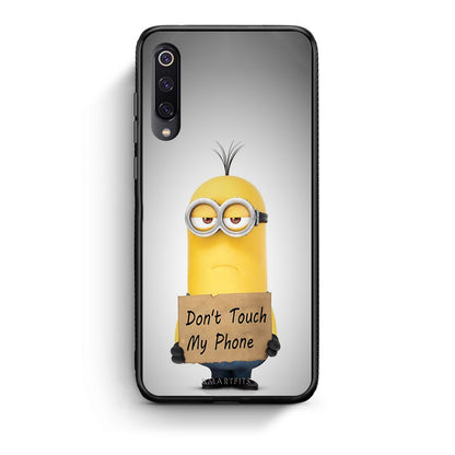 4 - Xiaomi Mi 9 Minion Text case, cover, bumper