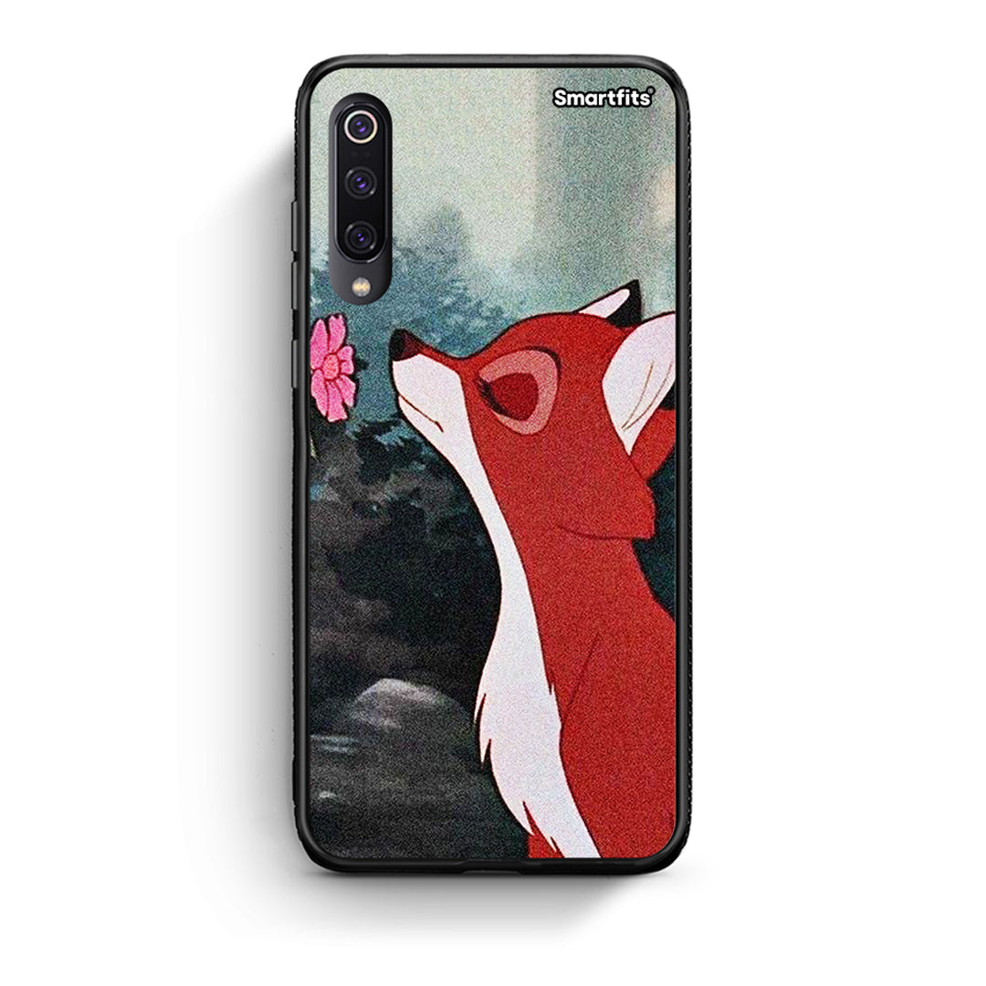 Xiaomi Mi 9 Tod And Vixey Love 2 θήκη από τη Smartfits με σχέδιο στο πίσω μέρος και μαύρο περίβλημα | Smartphone case with colorful back and black bezels by Smartfits