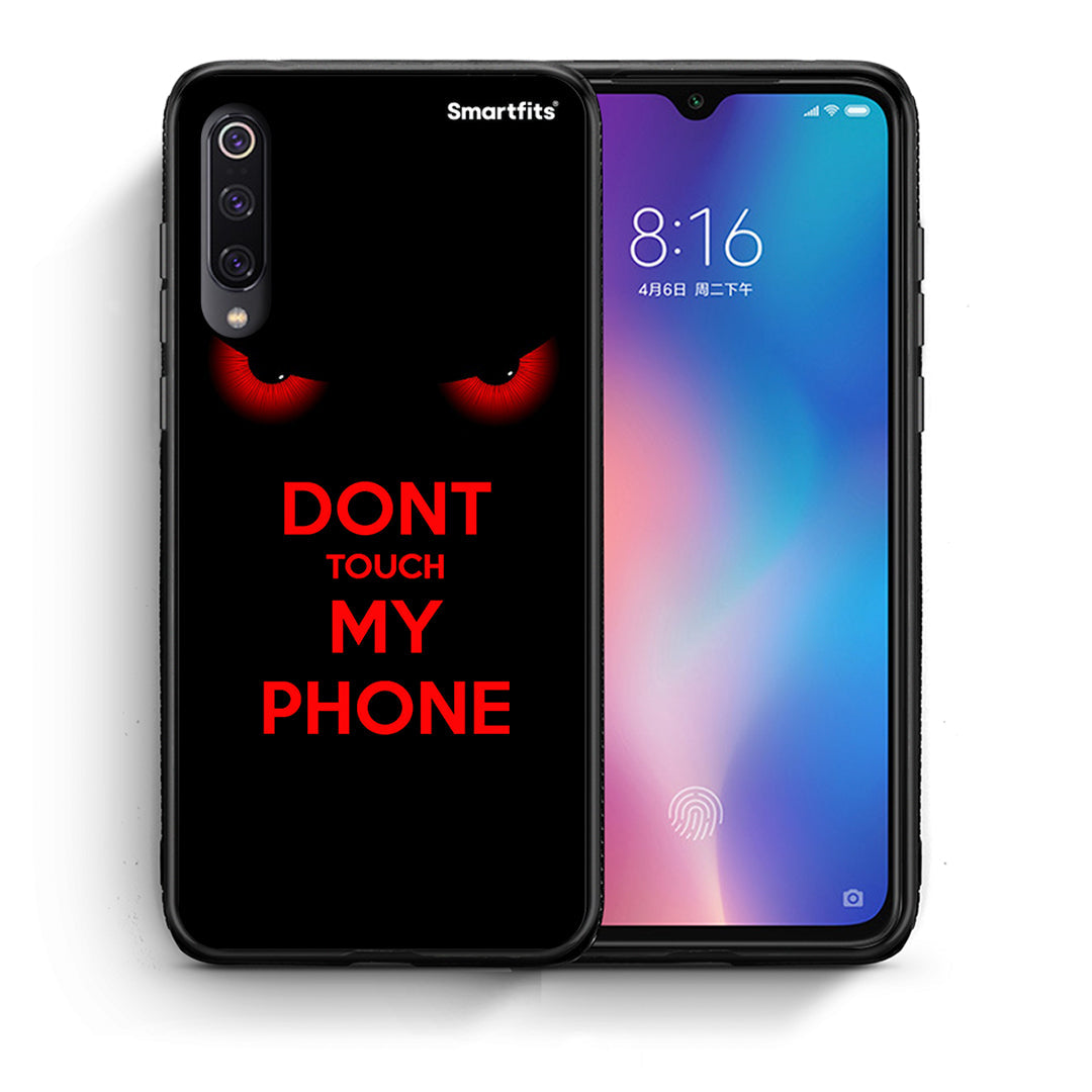 Θήκη Xiaomi Mi 9 Touch My Phone από τη Smartfits με σχέδιο στο πίσω μέρος και μαύρο περίβλημα | Xiaomi Mi 9 Touch My Phone case with colorful back and black bezels
