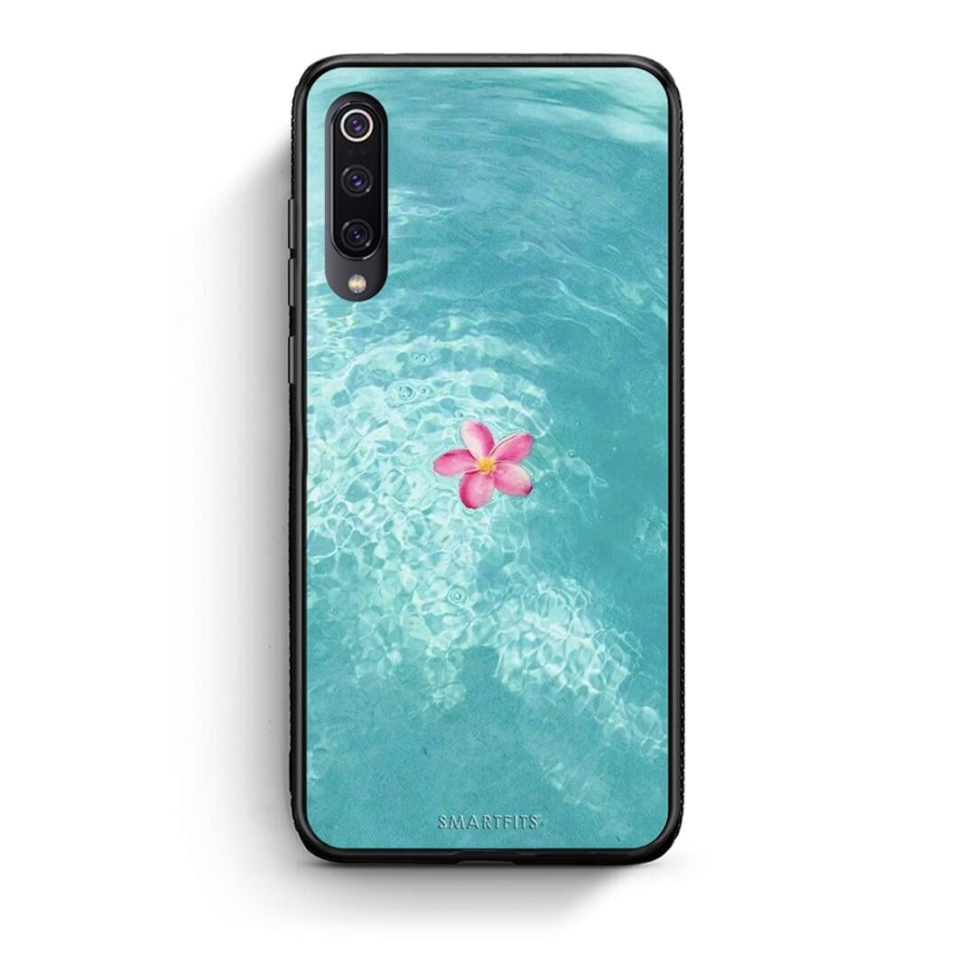 Xiaomi Mi 9 Water Flower Θήκη από τη Smartfits με σχέδιο στο πίσω μέρος και μαύρο περίβλημα | Smartphone case with colorful back and black bezels by Smartfits